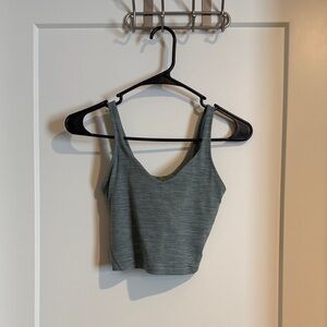 lululemon athletica Gray Crop Top